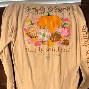 Adult simply southern long sleeve shirt size L